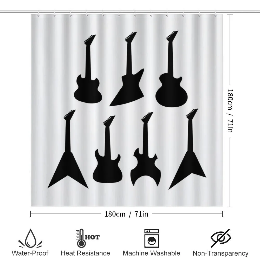 Guitar Silhouettes — Detail 2