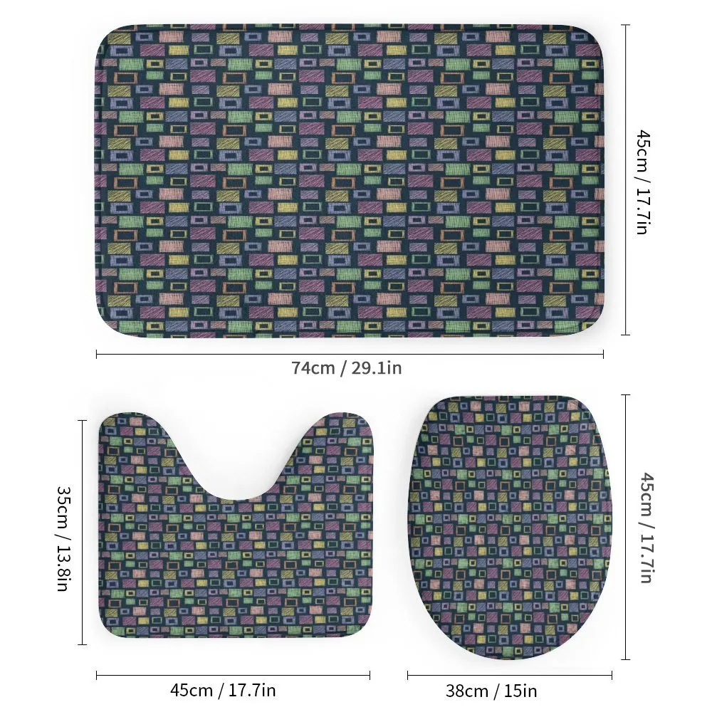 Hand Drawn Squares — Detail 1