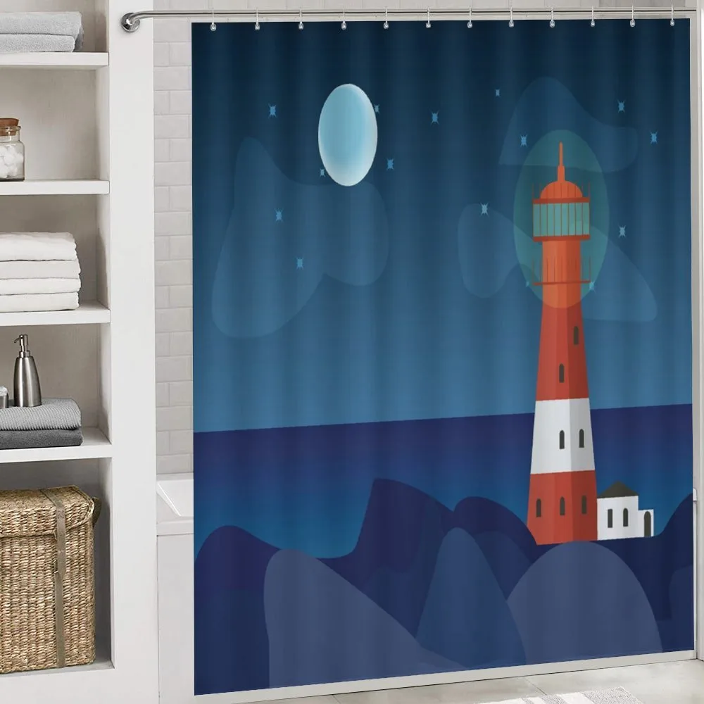 Lighthouse at Night — Detail 4