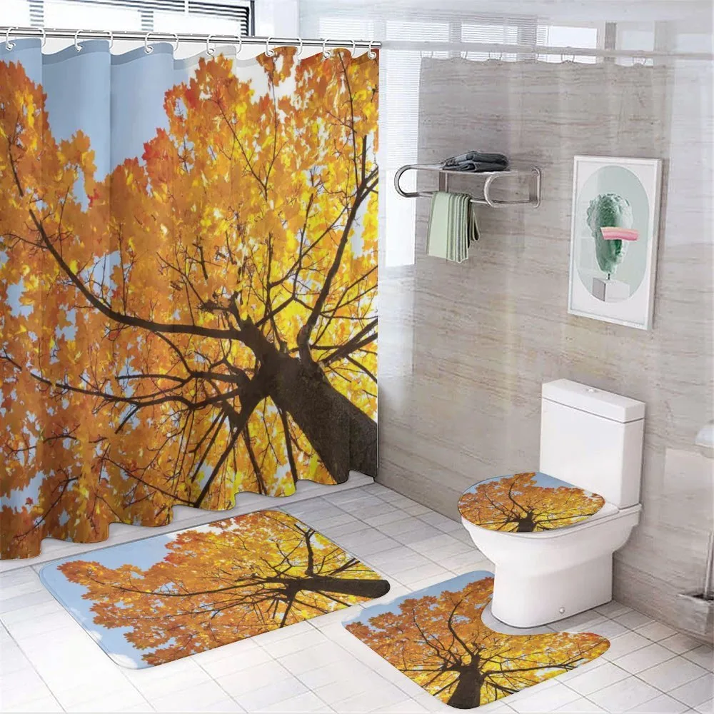 Maple Leaves Fall Autumn — Your design