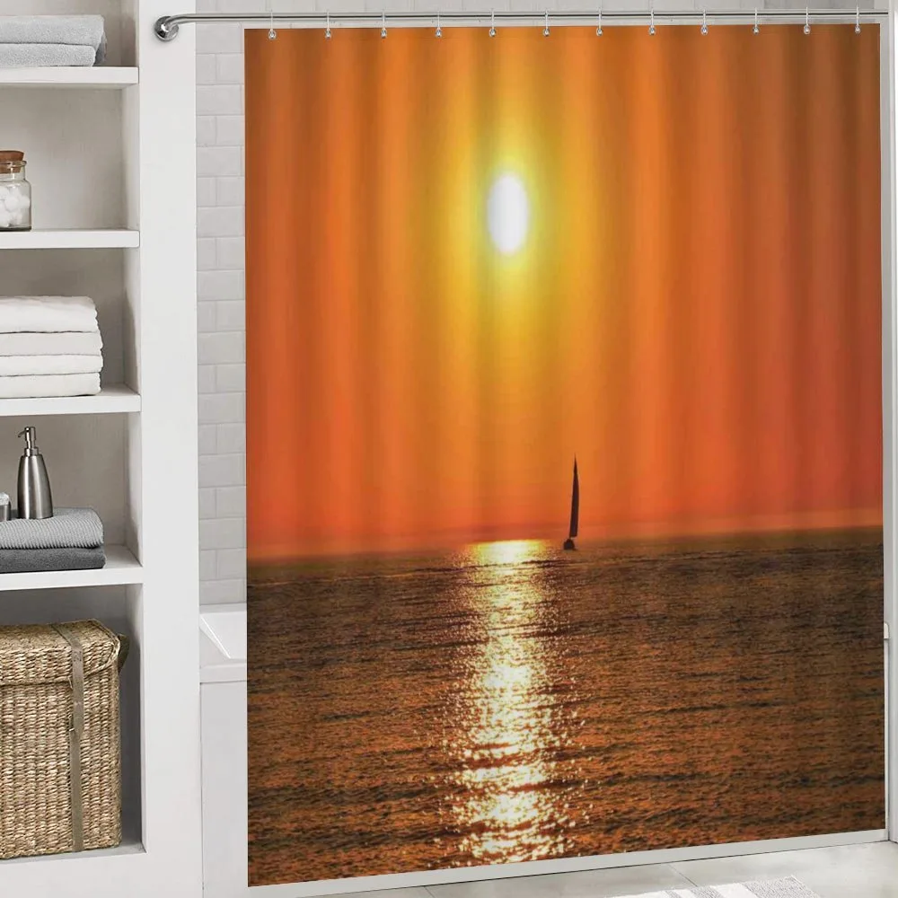Sailboat Sea Sunrise — Detail 4