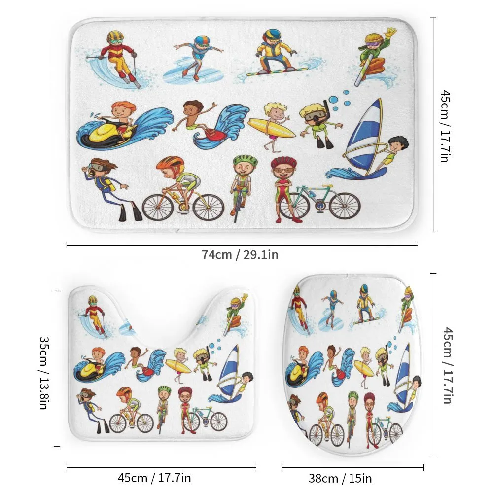 Surfing Cycling — Detail 1
