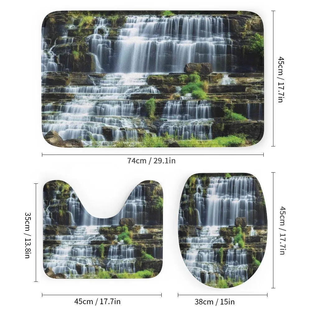 Waterfall Jungle Rural — Detail 1