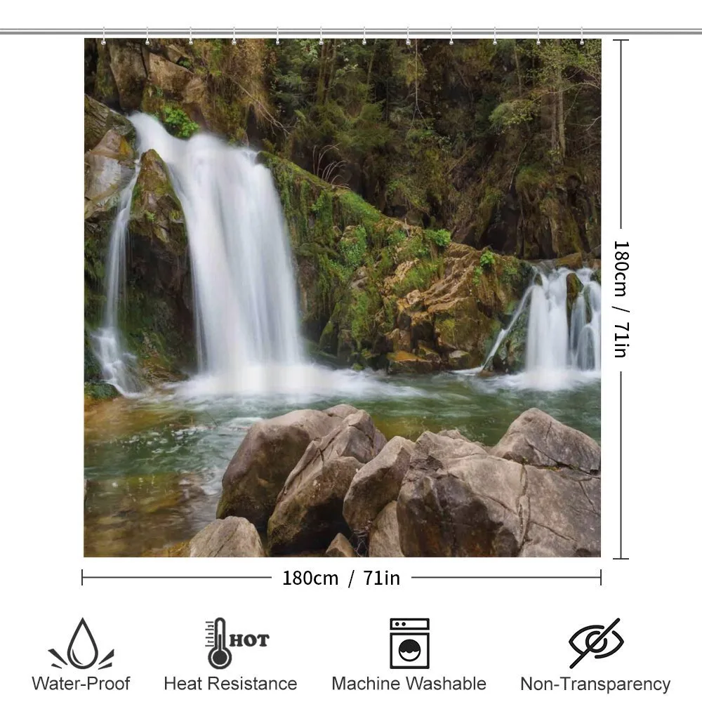 Waterfalls in Mountains — Detail 2