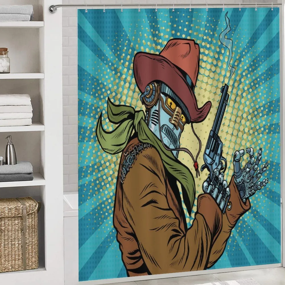 Western Style Robot Cowboy — Detail 4