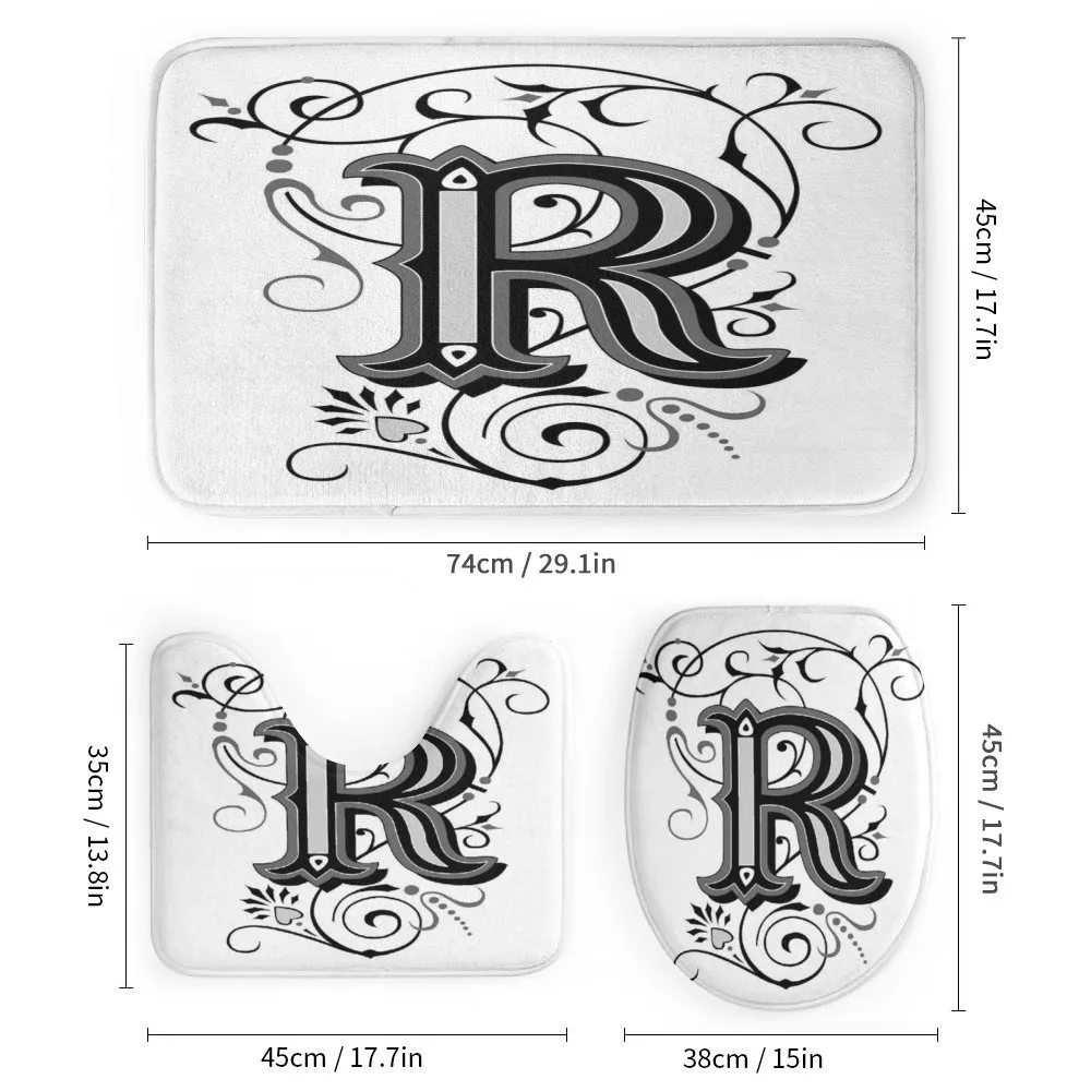 Antique R Typography — Detail 1
