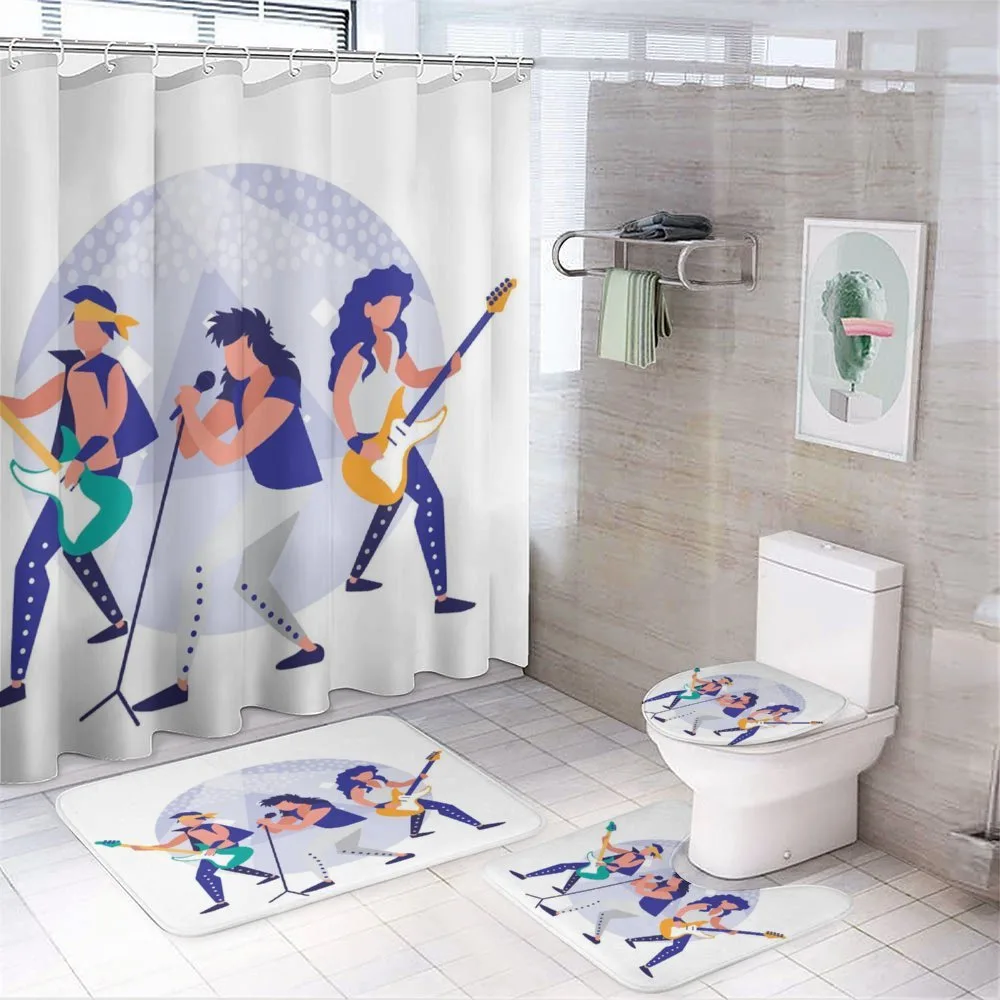 Band Playing Guitars — Your design