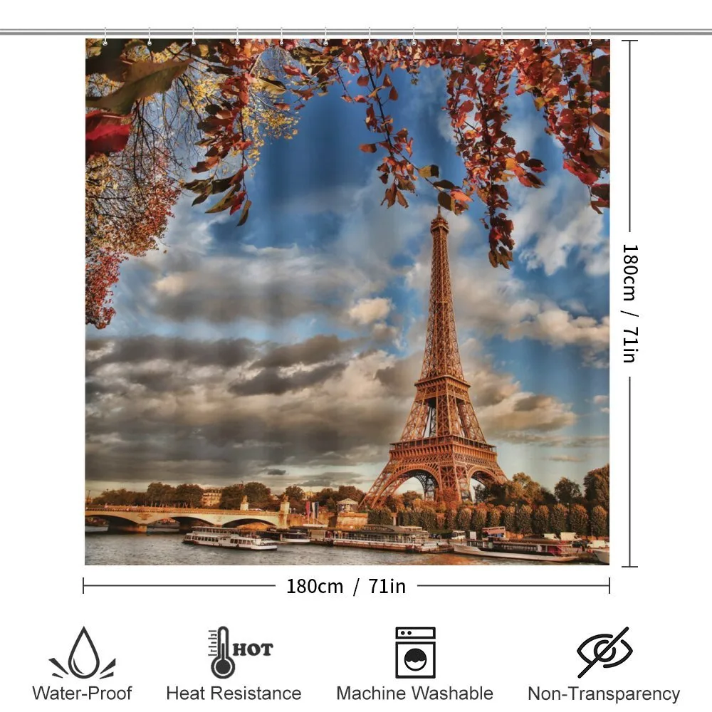 Beauty of Autumn Eiffel View — Detail 2
