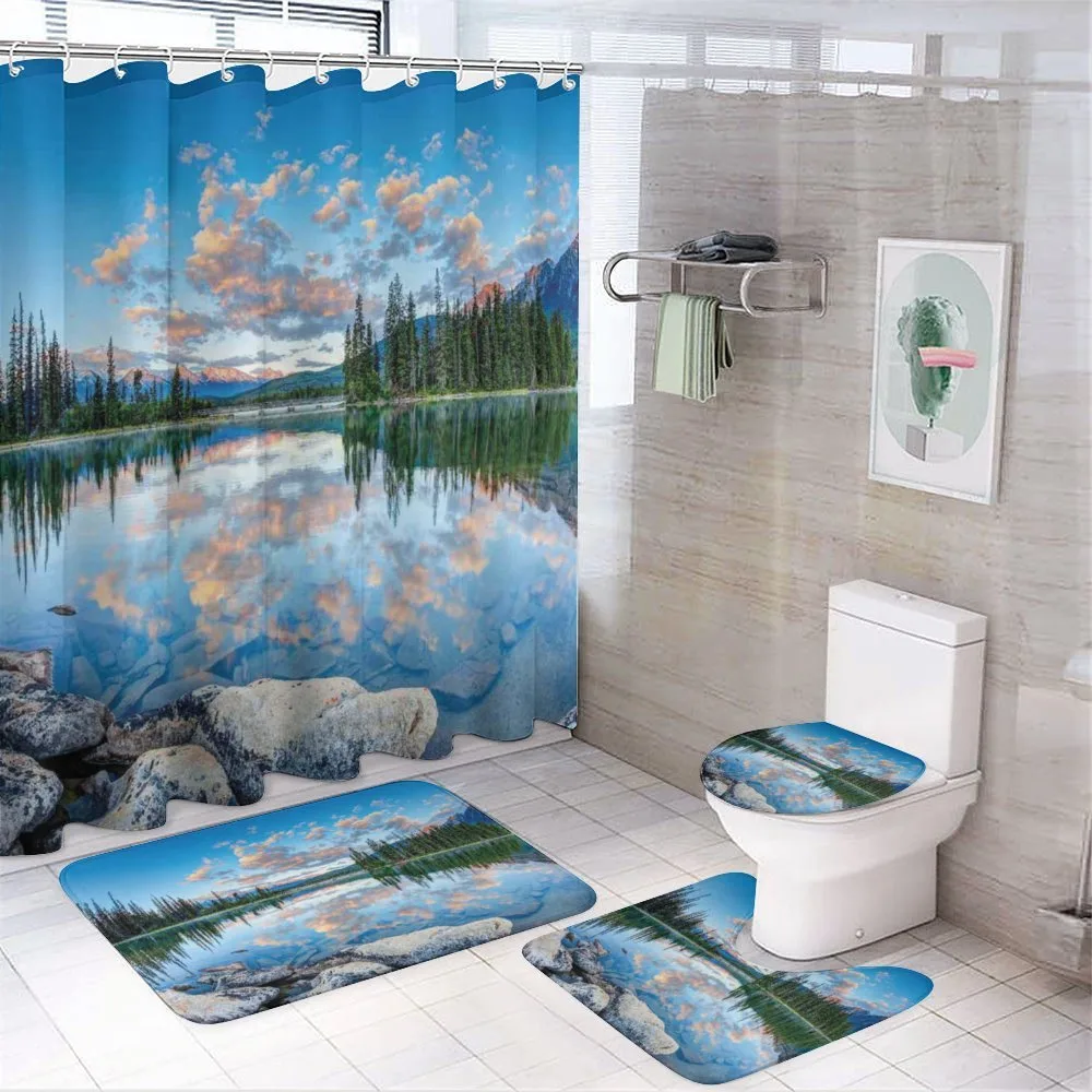 Golden Sunrise Scenery — Your design