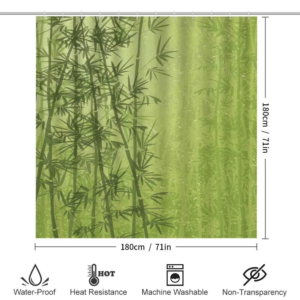 Green Bamboo Growth — Detail 2