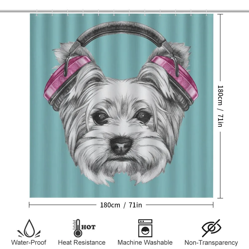 Headphones Music Dog — Detail 2