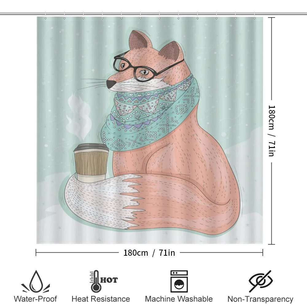 Hipster Fox Glasses — Detail 2