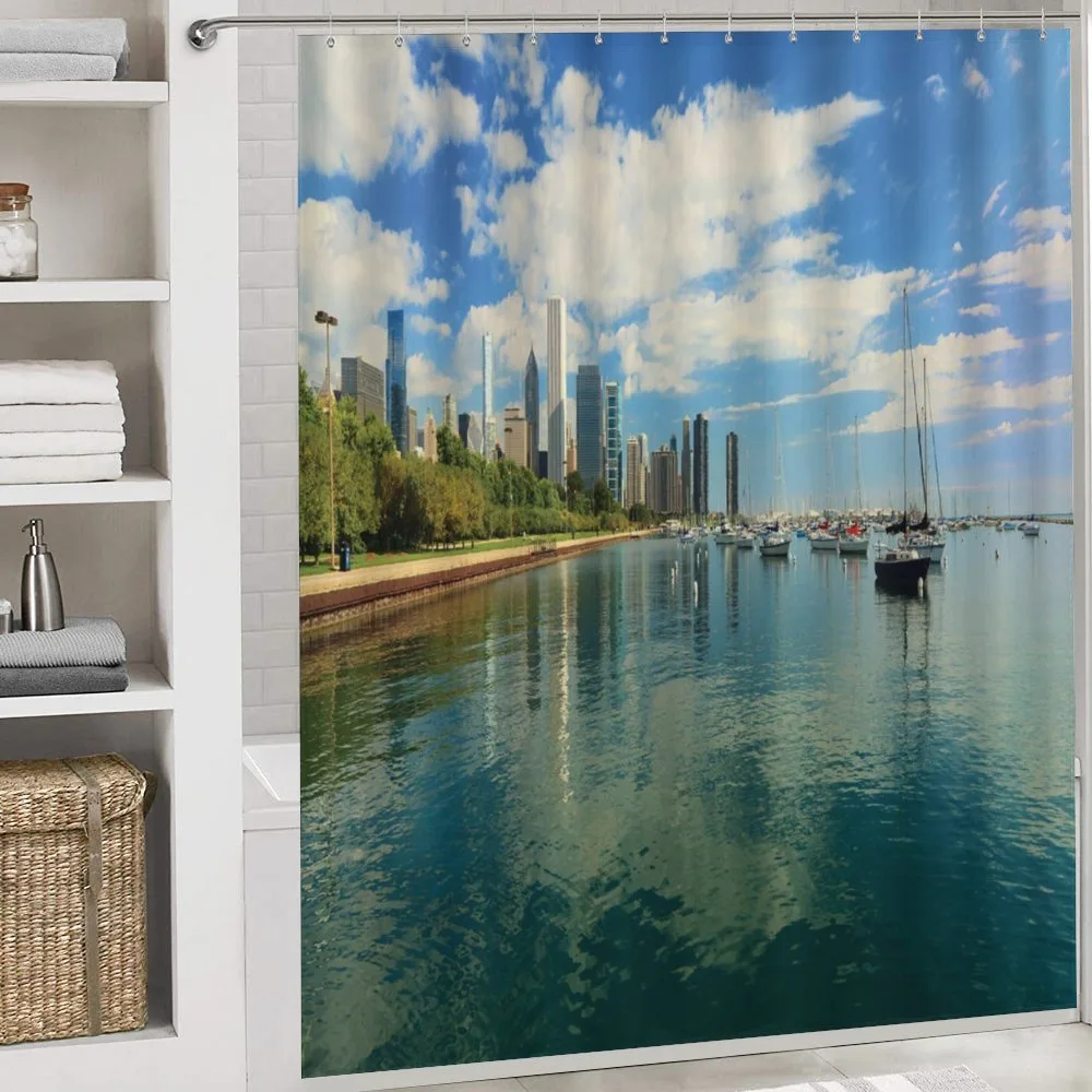 Lake Michigan Day Scenery — Detail 4