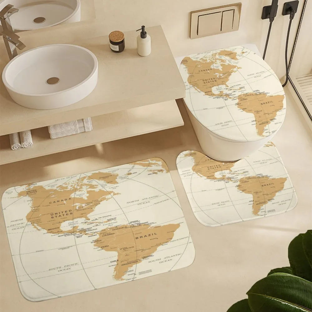 North South America Map — Detail 5