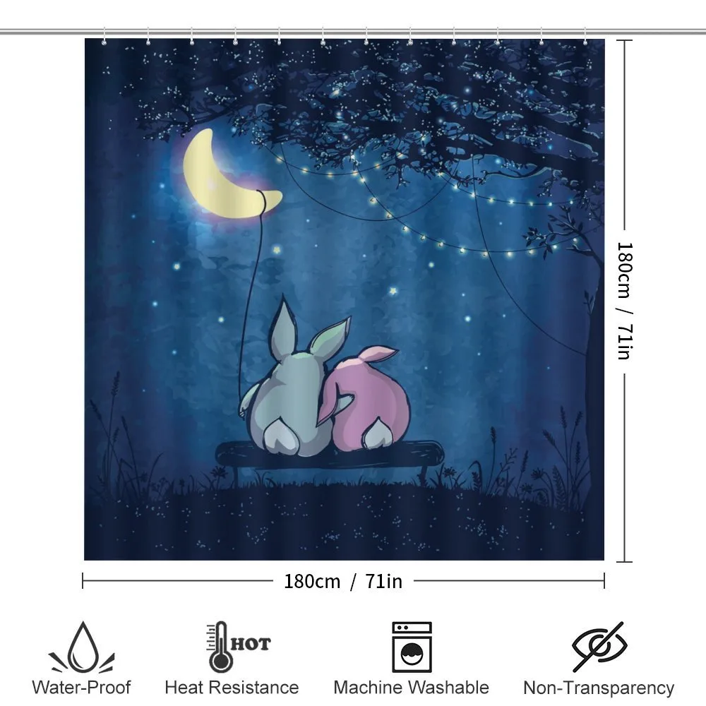 Rabbit Couple Art — Detail 2