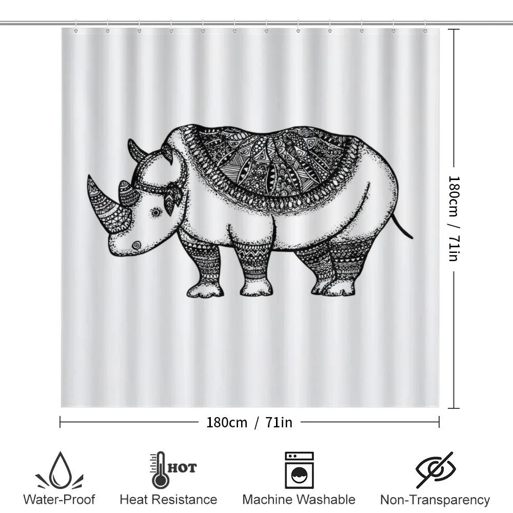 Sketch Animal Tribal — Detail 2
