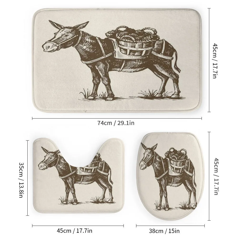 Vintage Animal with Baskets — Detail 1