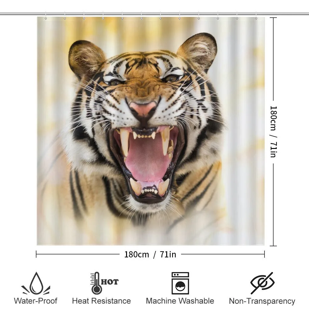 Young Panthera Growling — Detail 2
