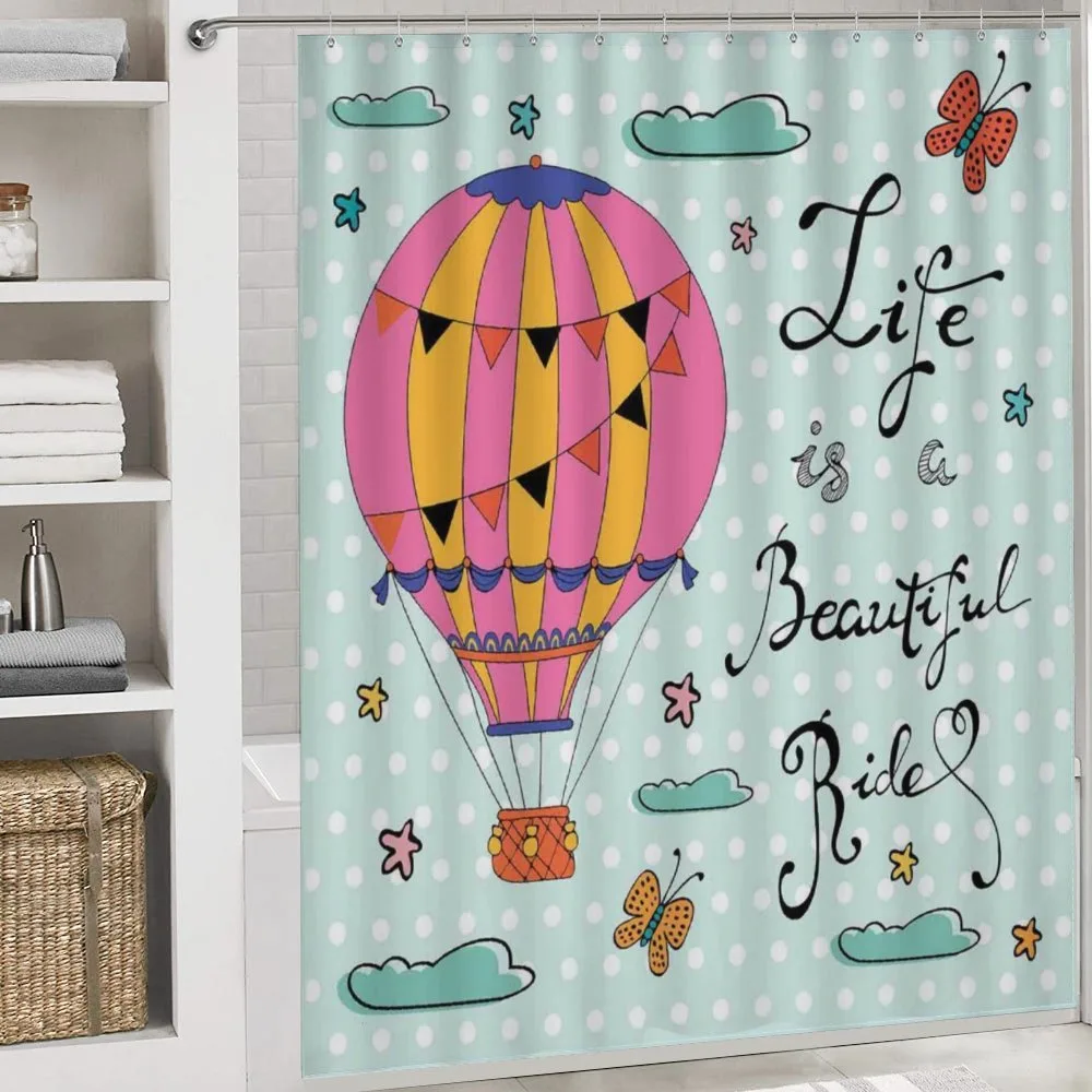 Air Balloon Polka Dots Text — Detail 4