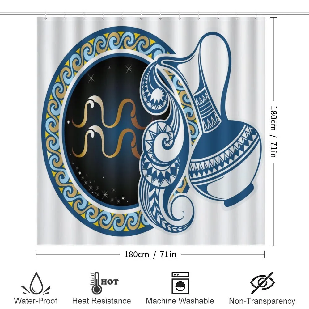 Aquarius Sign — Detail 2