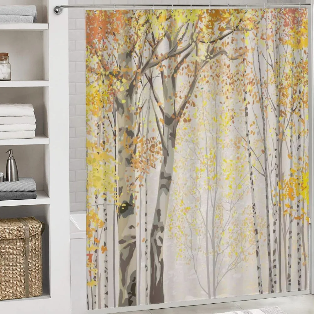 Birch Growth in Fall — Detail 4