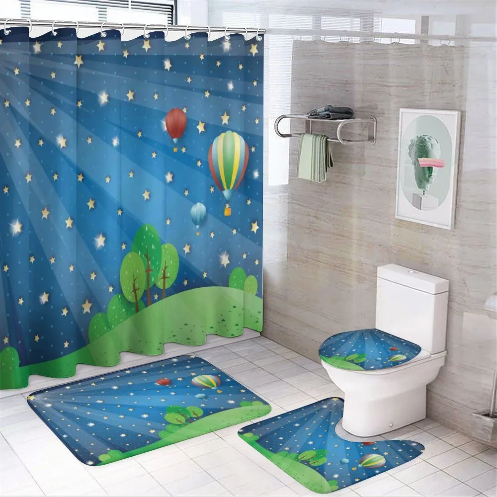 Cartoon Balloons Stars — Your design