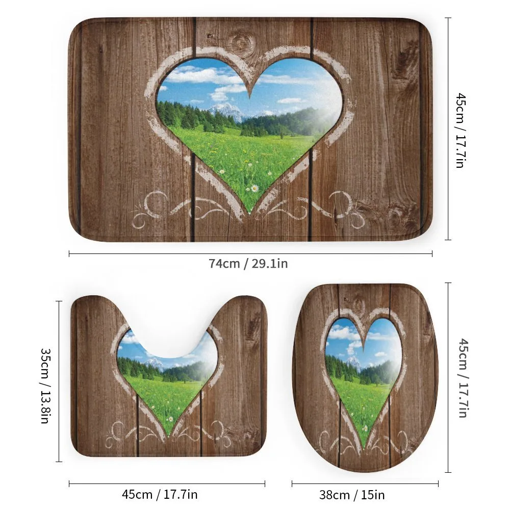 Farm House Chalk Heart — Detail 1