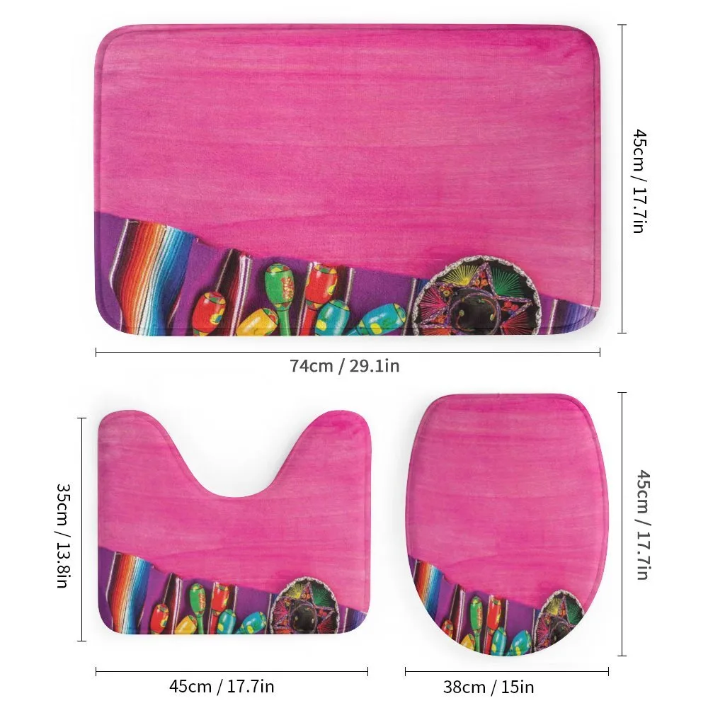 Folkloric Serape Blanke — Detail 1