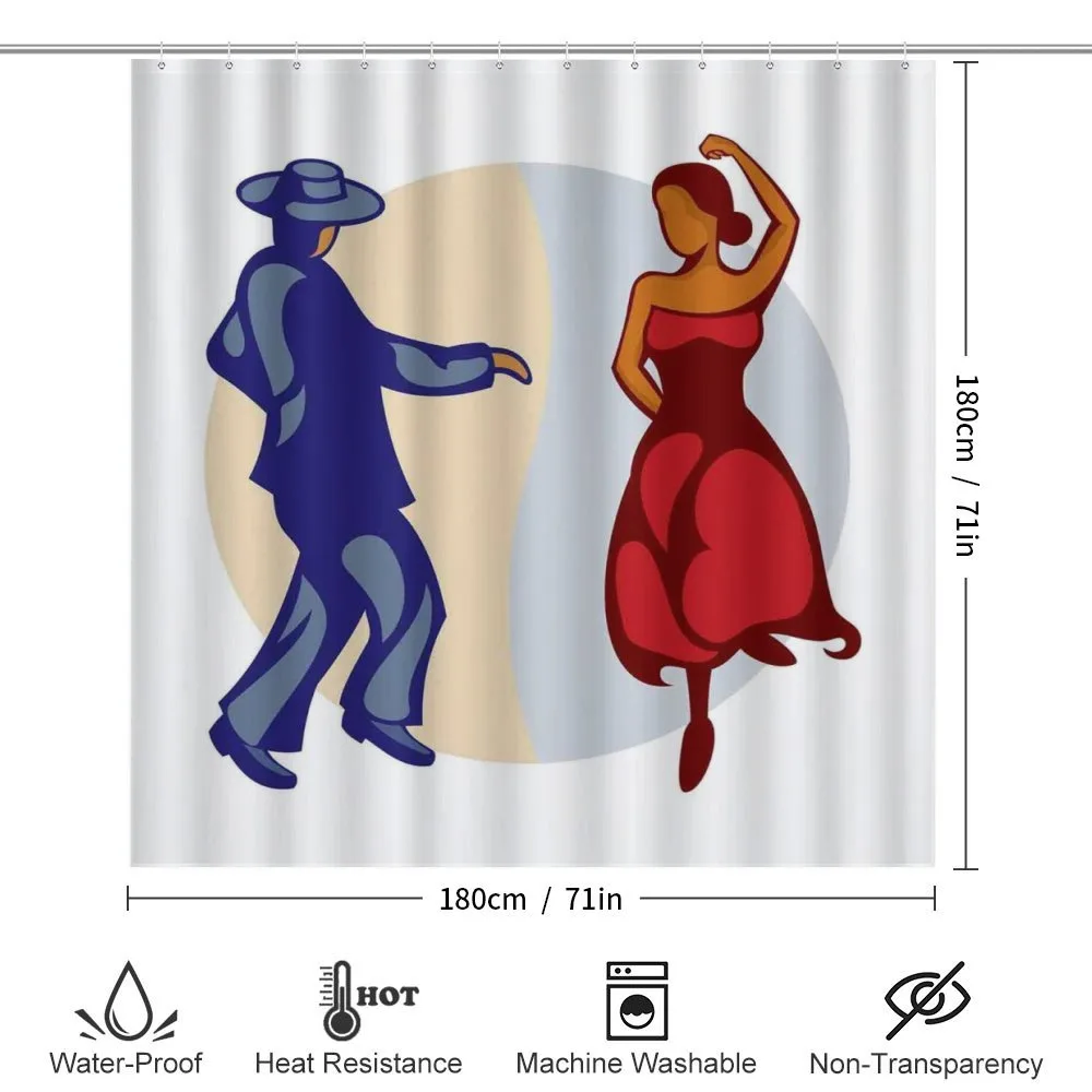 Funky Dancer Couple — Detail 2