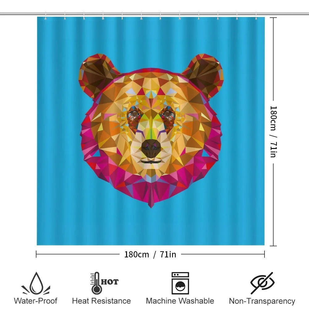 Geometric Head Poly Effect — Detail 2