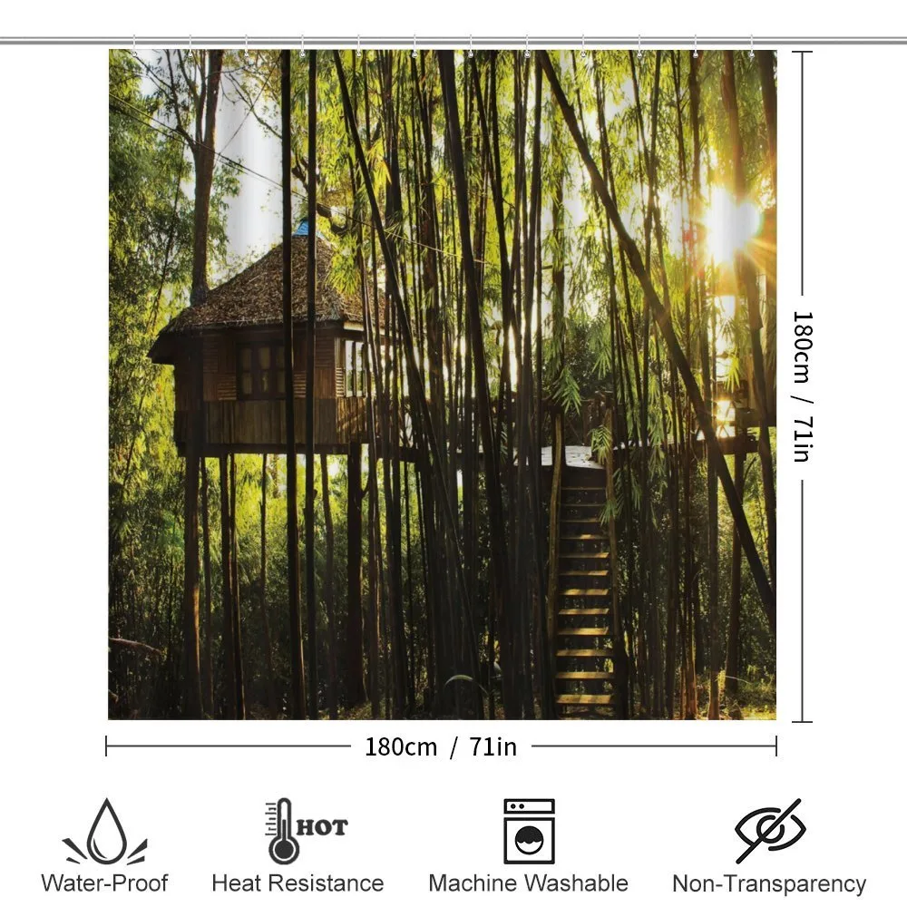Hut in Idyllic Forest — Detail 2