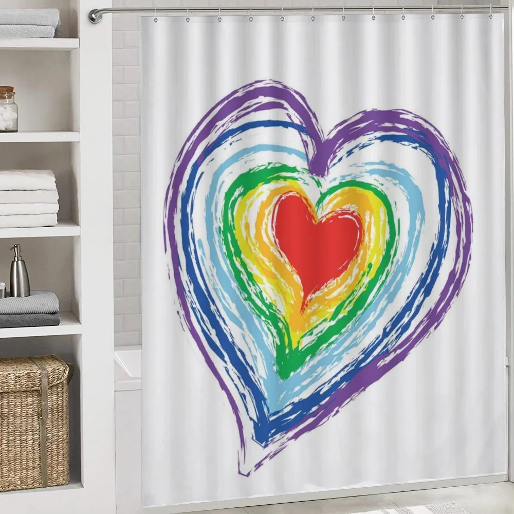 Nested Rainbow Heart — Detail 4