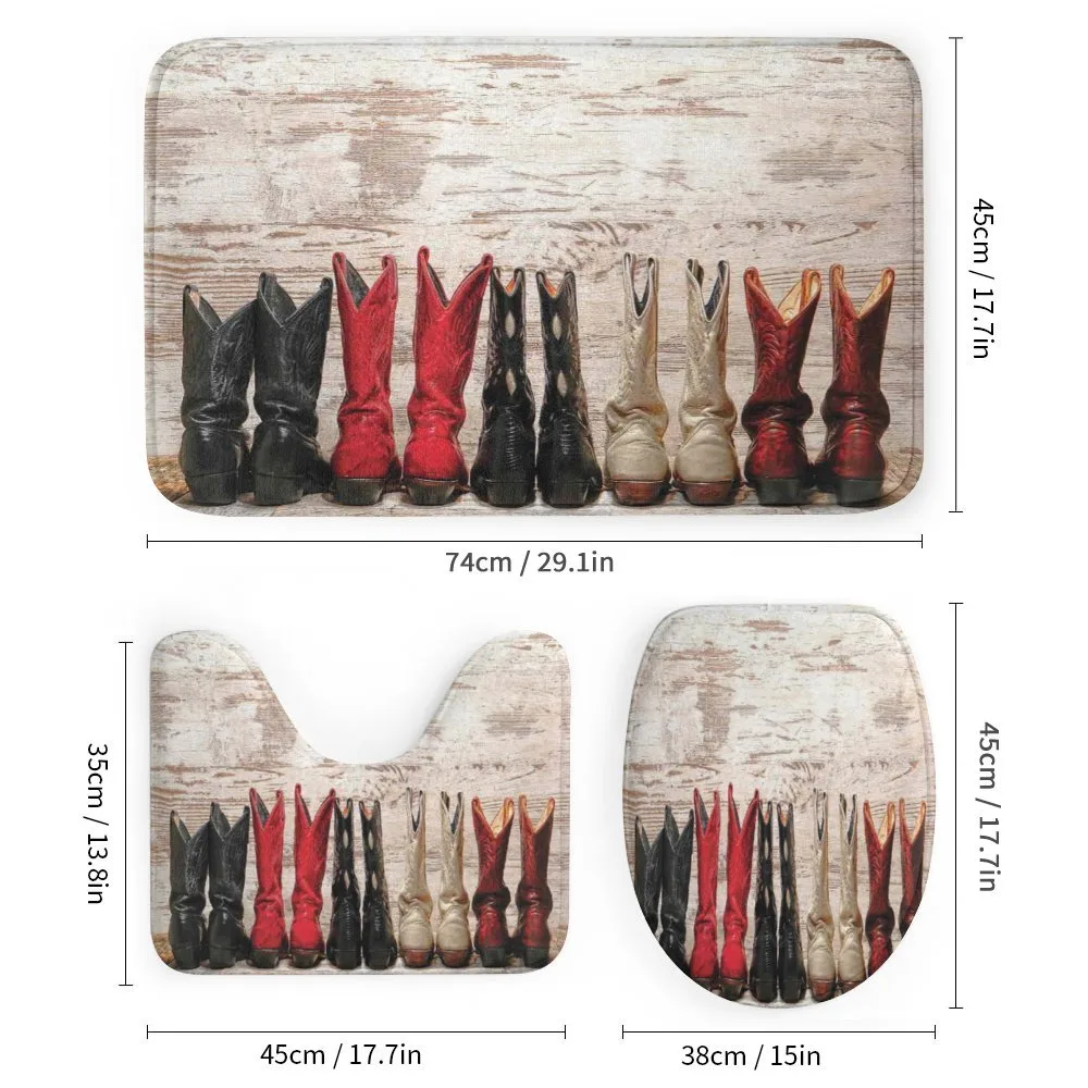 Rustic Wild West Boots — Detail 1