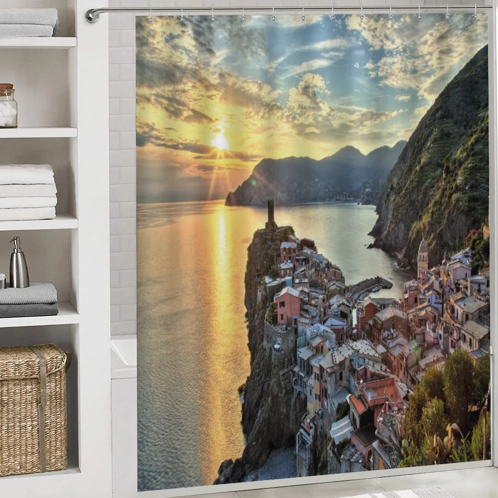 Sunrise View with Cliffs — Detail 4