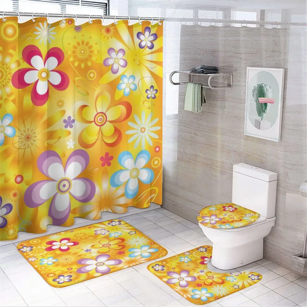 Vibrant Daisies Cheerful — Your design