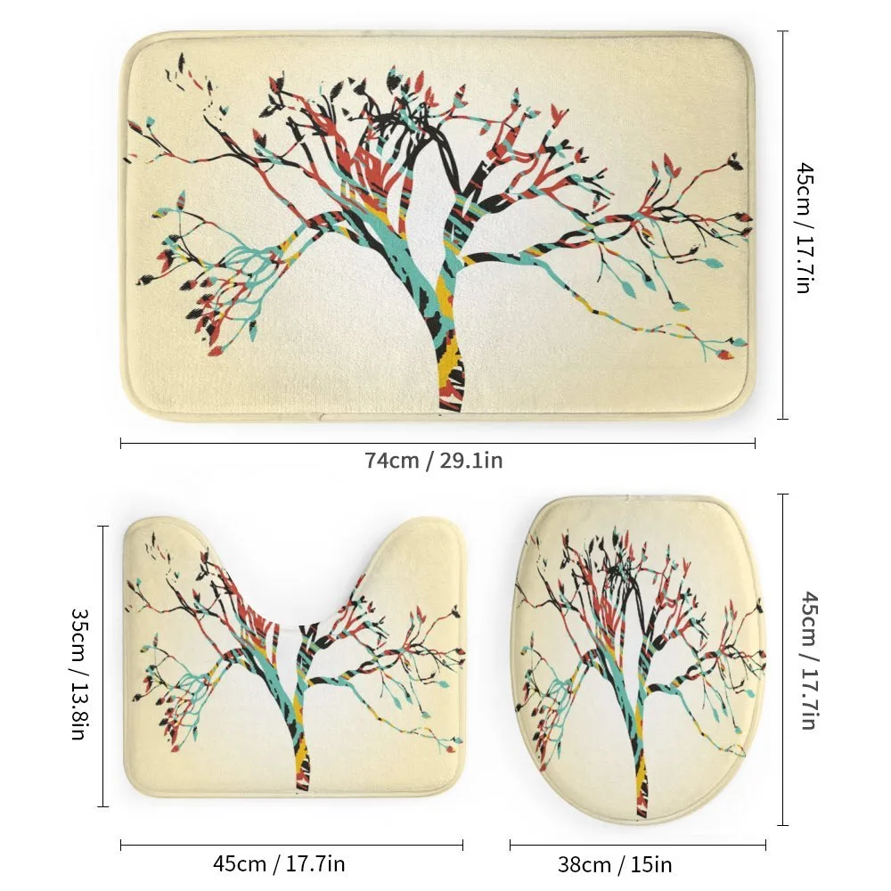Abstract Colorful Tree — Detail 1