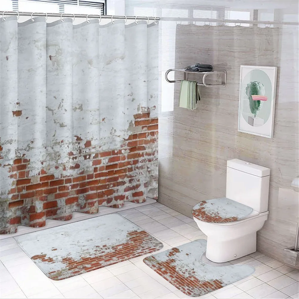 Aged Vintage Brick Wall — Your design