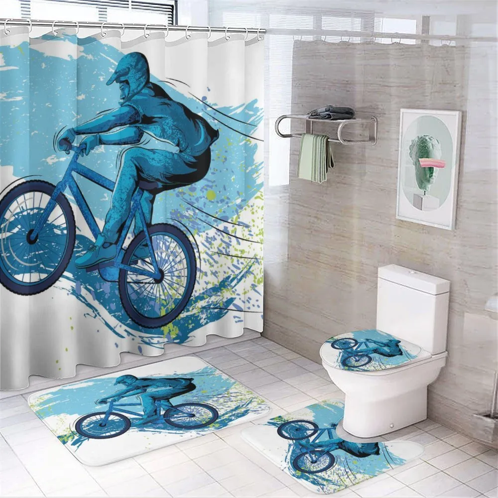Bicyclist Color Splashes — Your design
