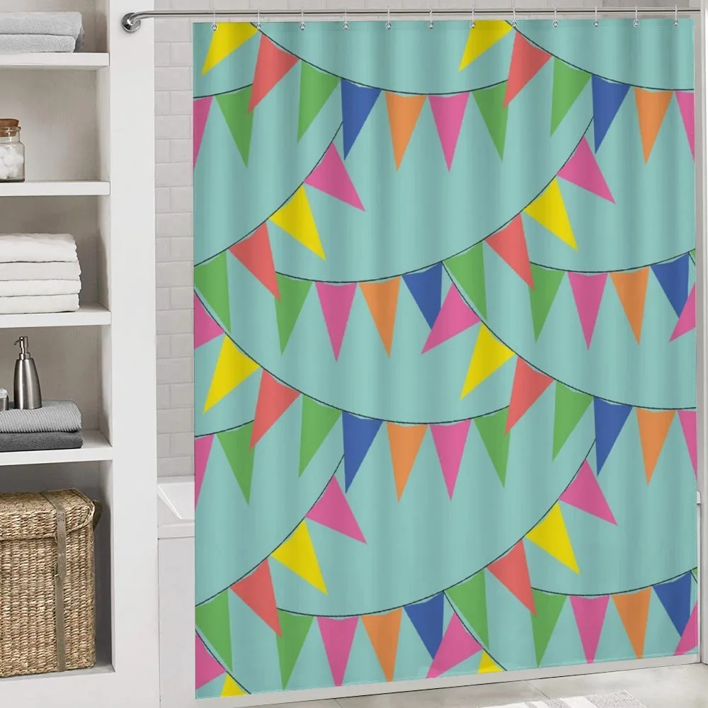 Bunting Party Flags Print — Detail 4