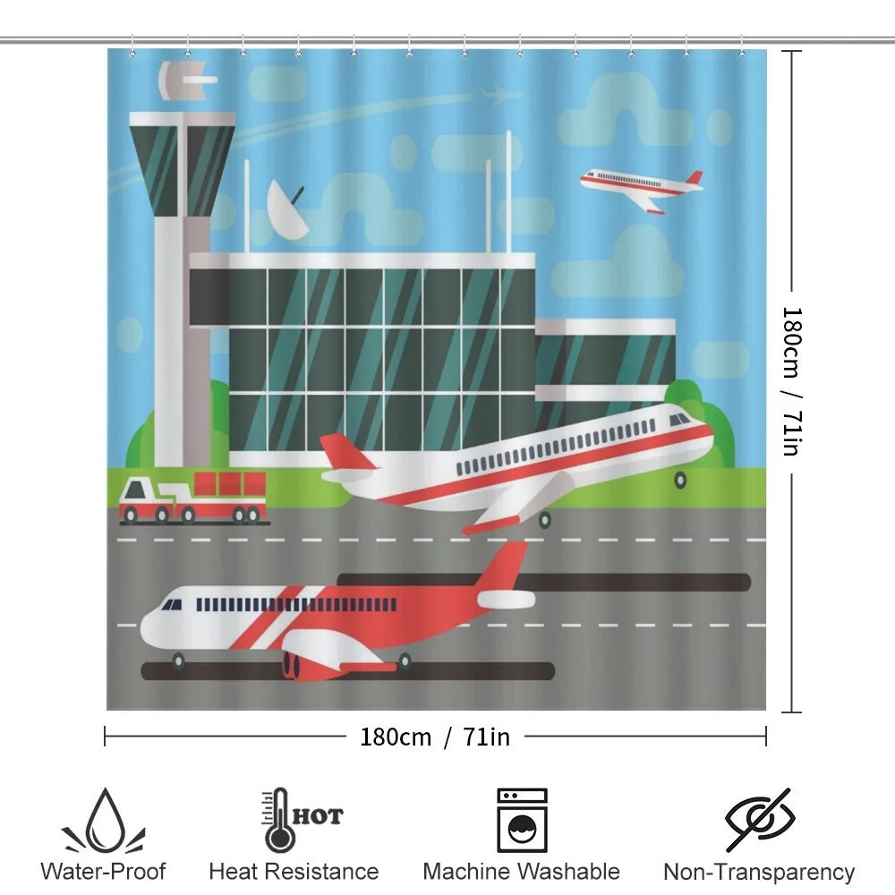 Departure Plane from Runway — Detail 2