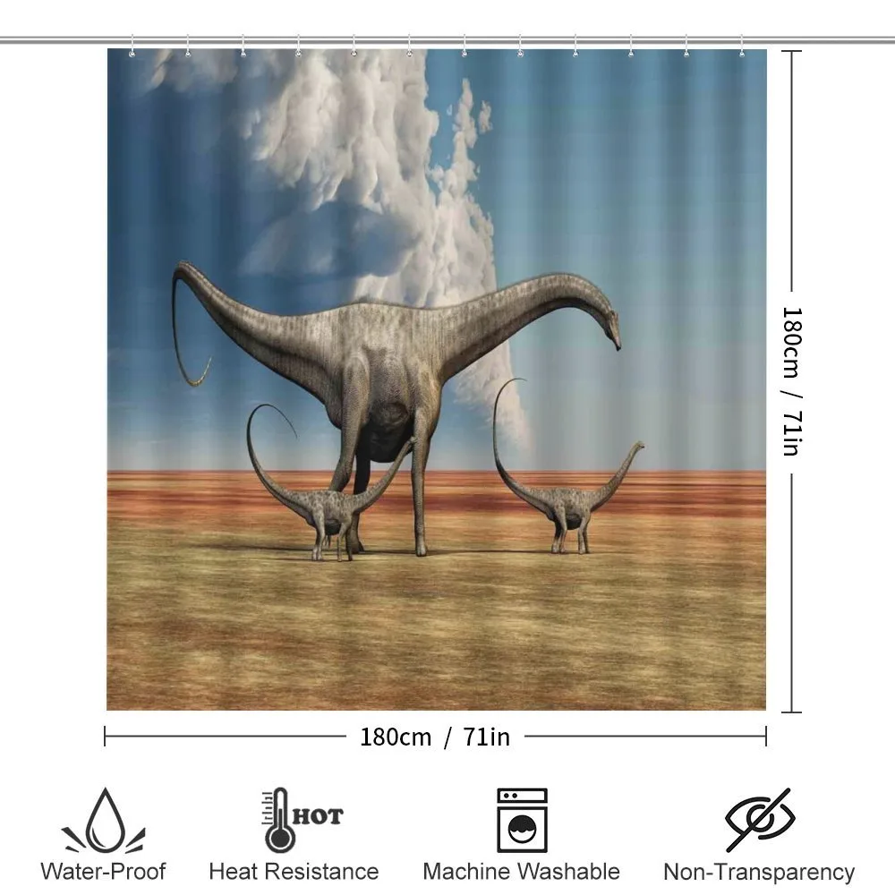 Diplodocus Dinasours — Detail 2