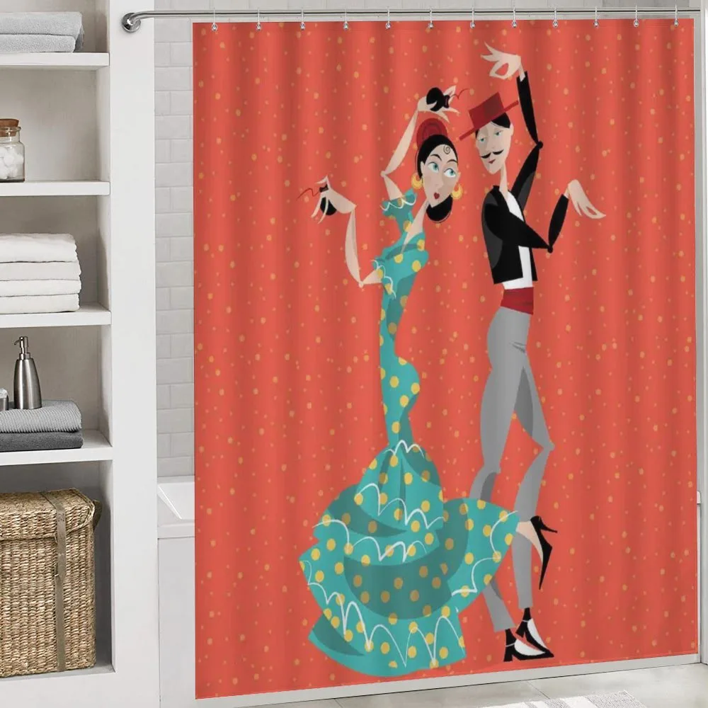 Flamenco Dancers Couple — Detail 4