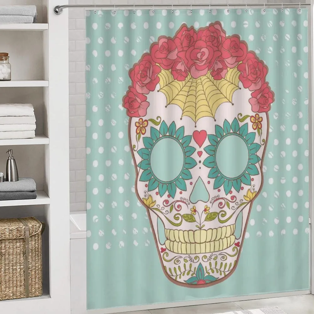 Floral Lady Skull — Detail 4