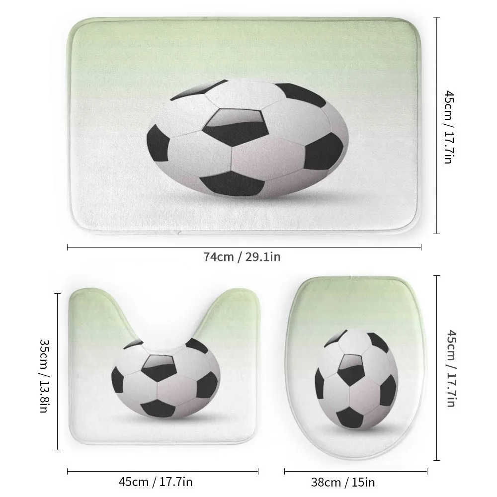 Football Soccer Ball — Detail 1