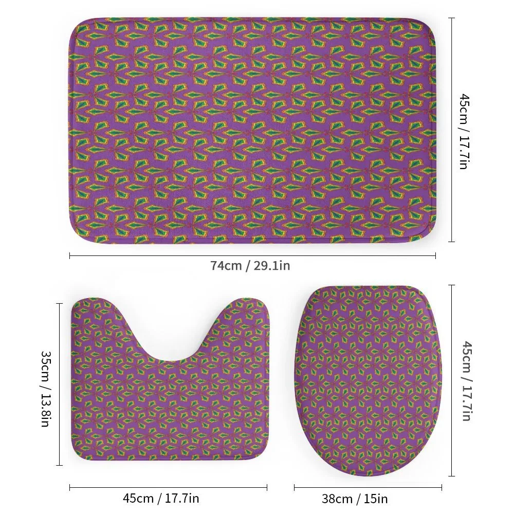 Geometric Floral Shapes — Detail 1