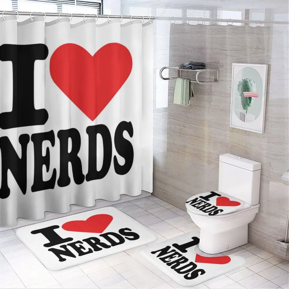 I Love Nerds Words with Heart — Your design