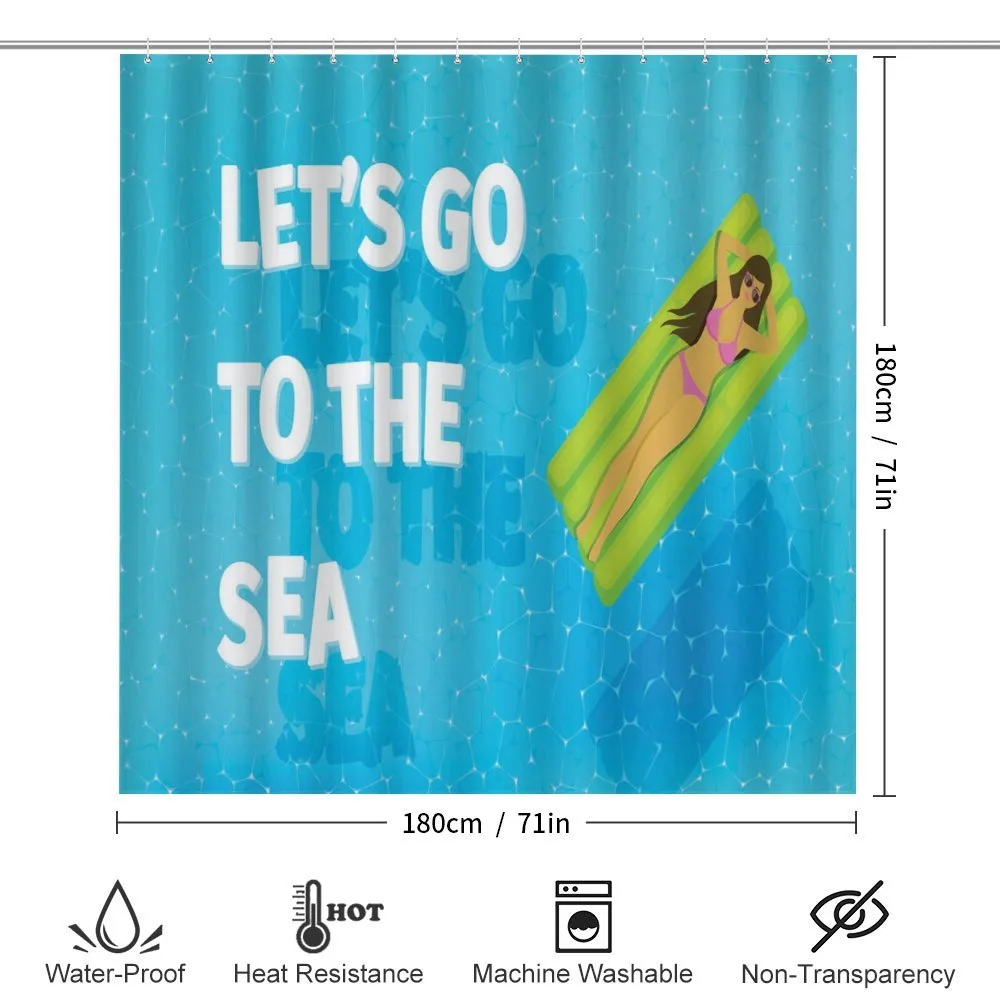 Lets Go to the Sea Message — Detail 2