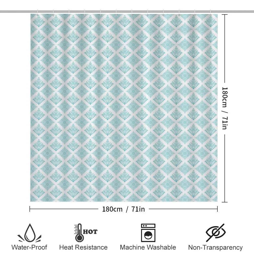 Modern Damask Style Motif — Detail 2