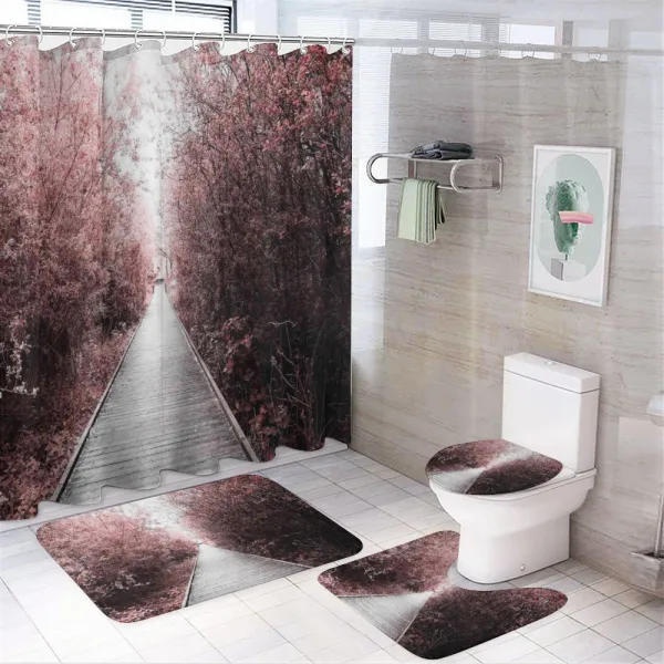 Nature Exotic on a shower curtain