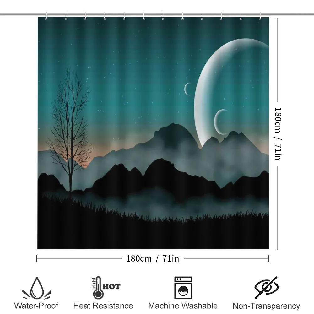 Night Sky on Mountain — Detail 2